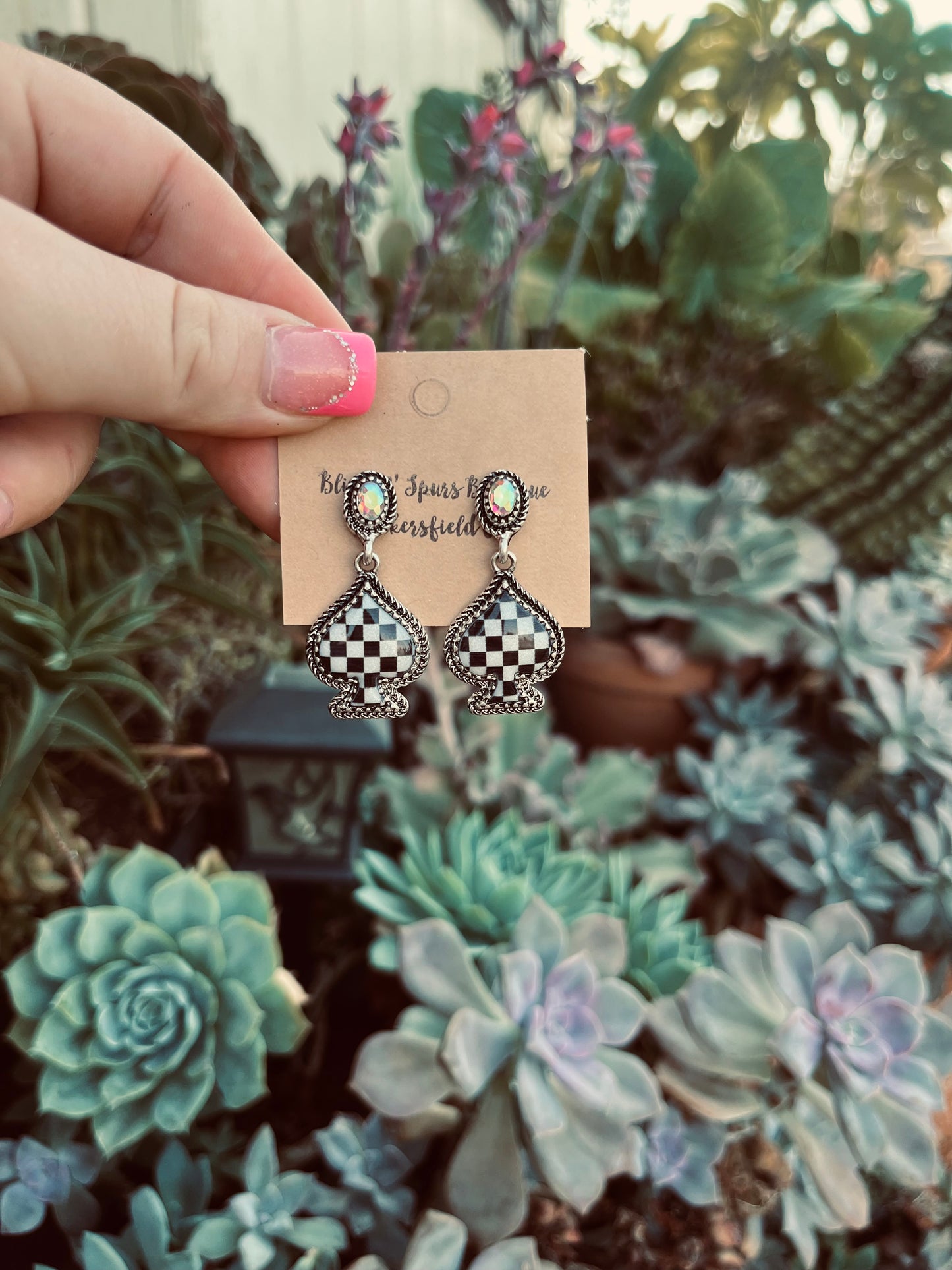 The checkered ♠️