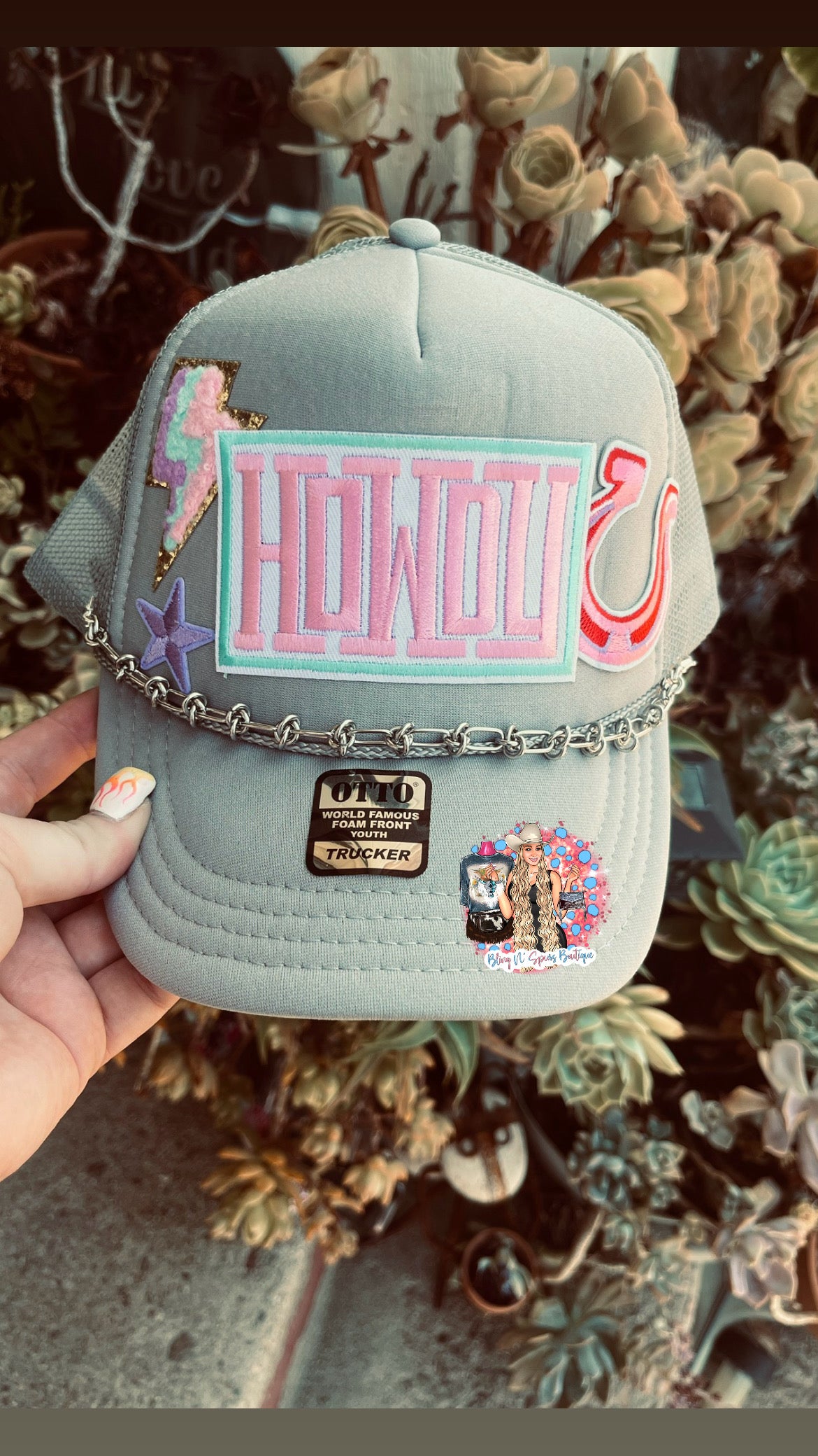 Howdy youth hat