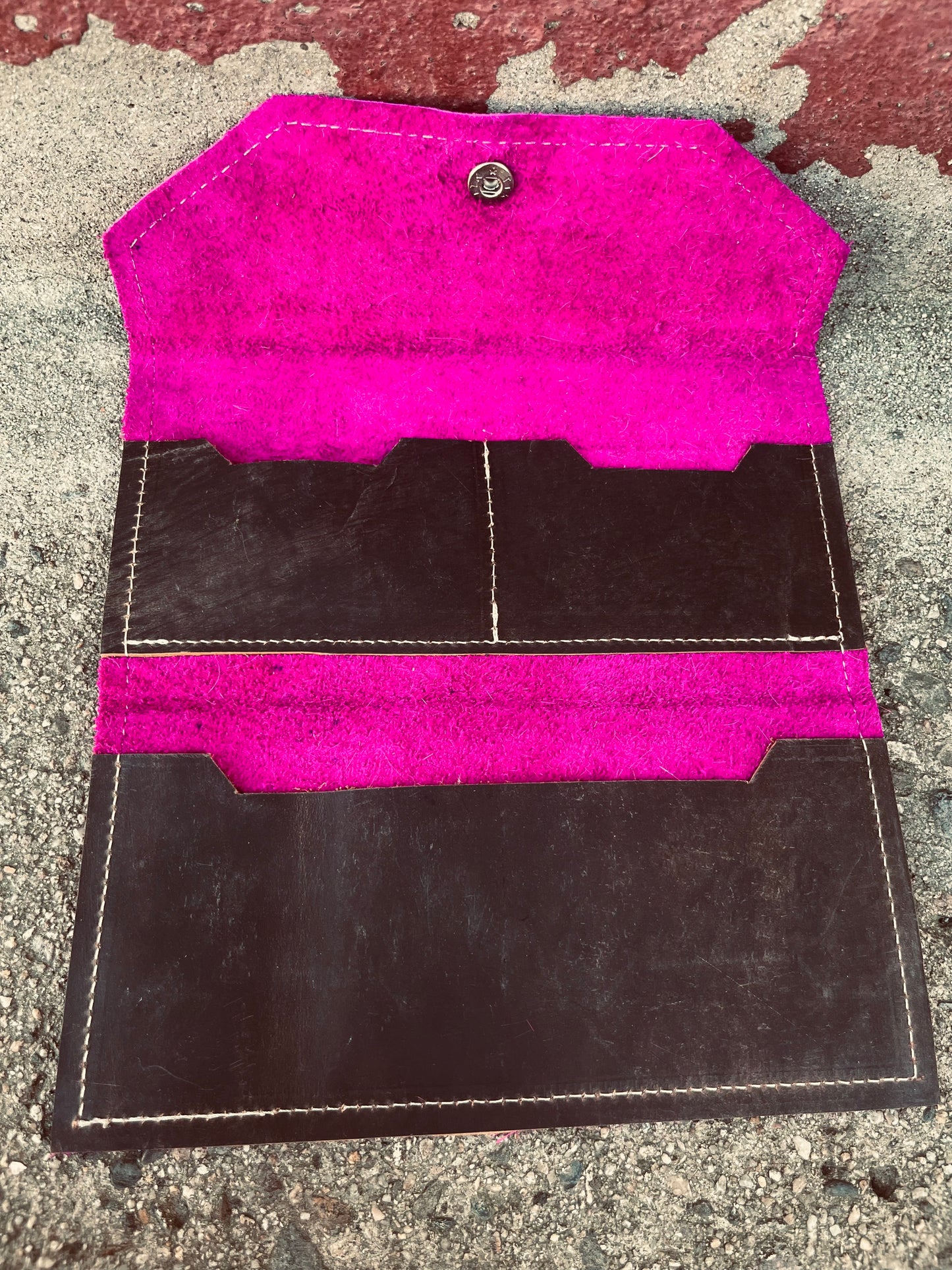 The pink wallet