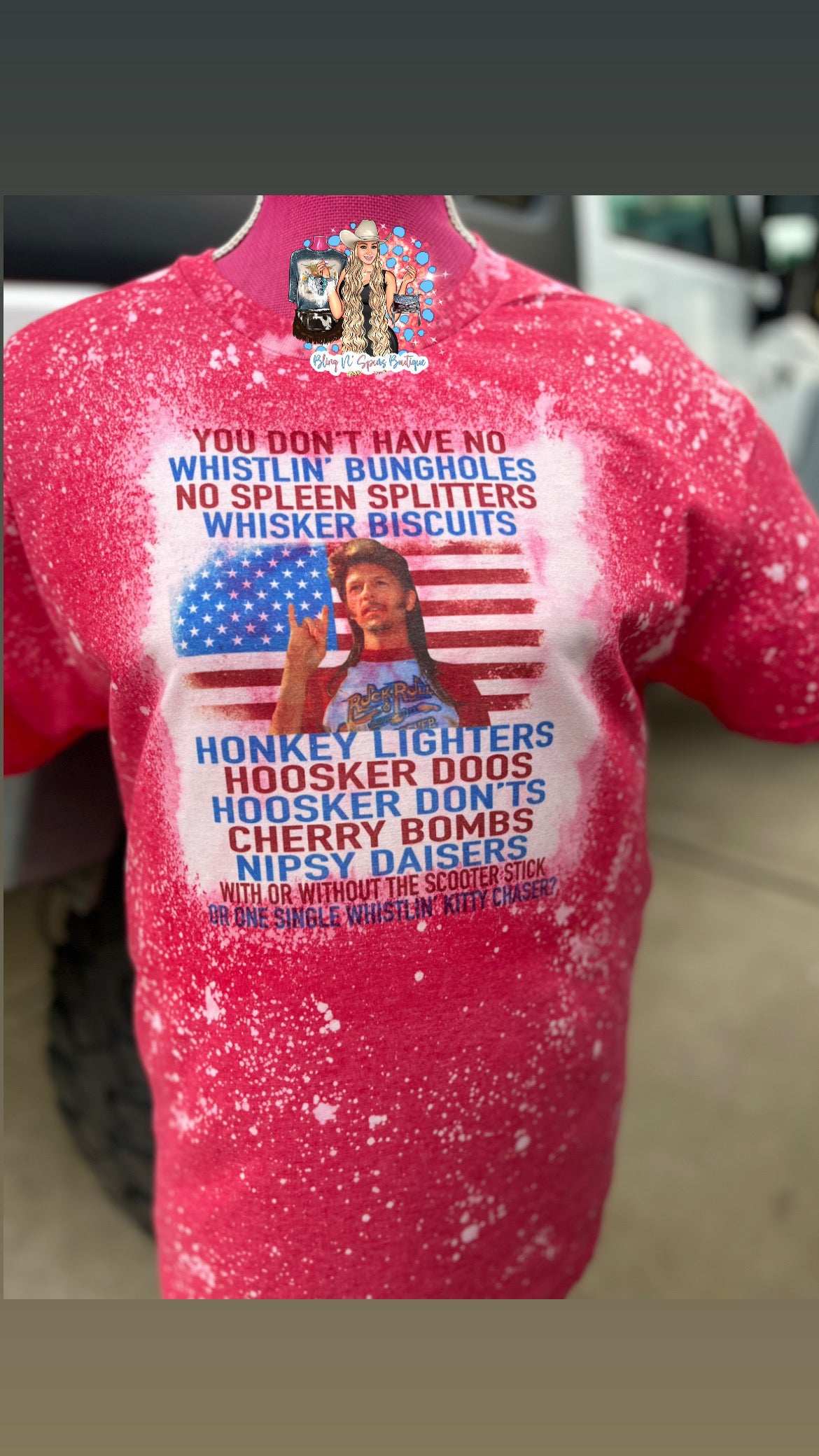Joe dirt patriotic tee