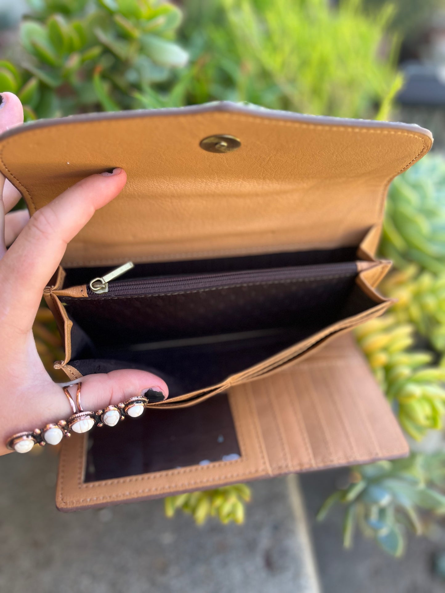 Cowhide wallet