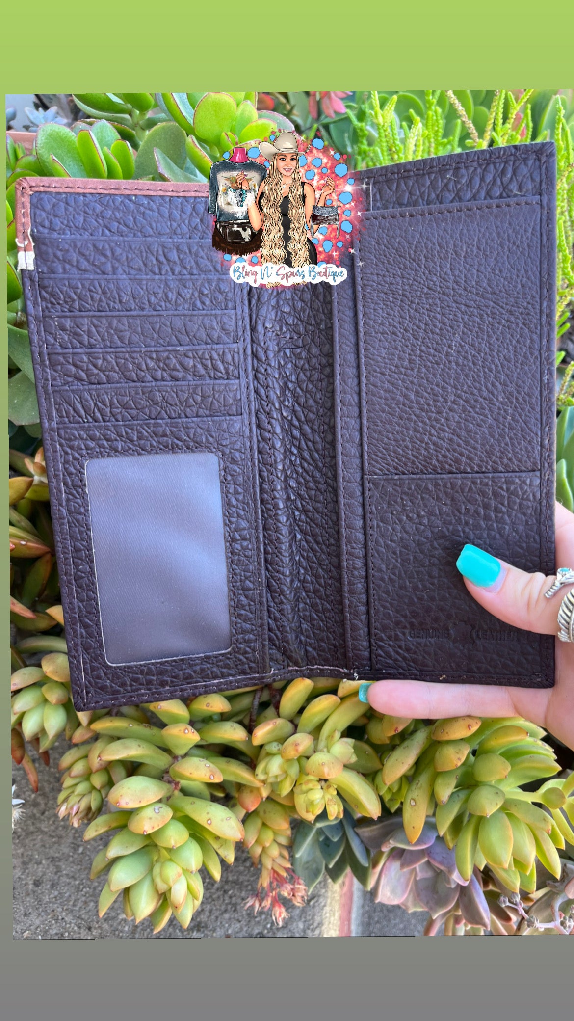 brown start wallet