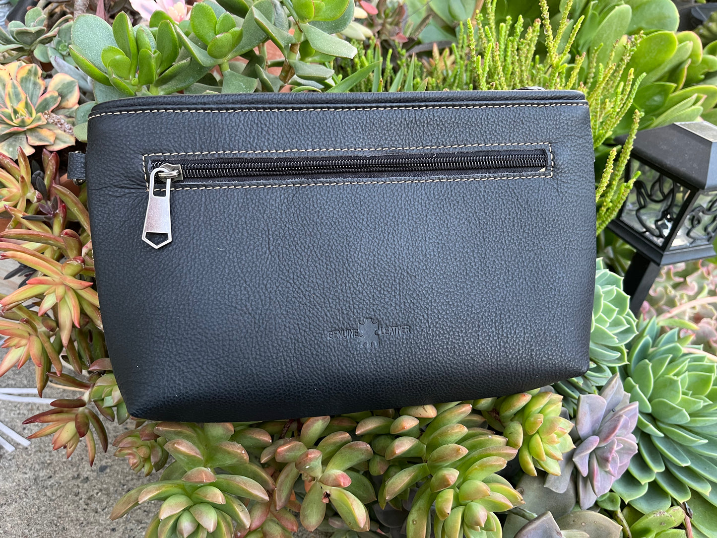 Hair on cowhide crossbody