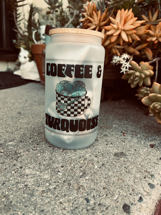 Coffee & turquoise
