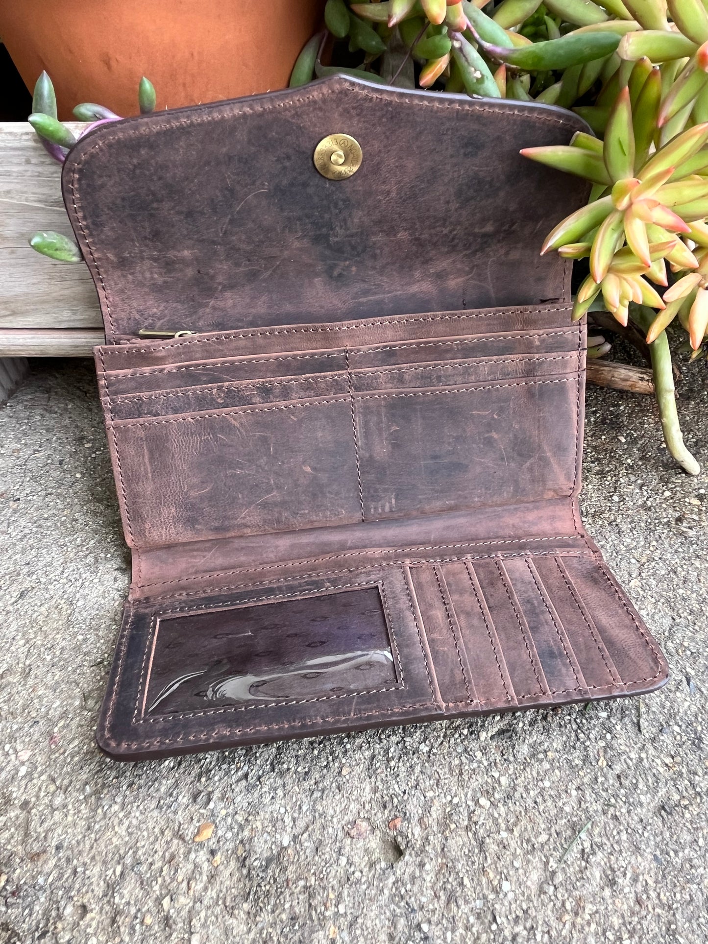 Cowhide wallet
