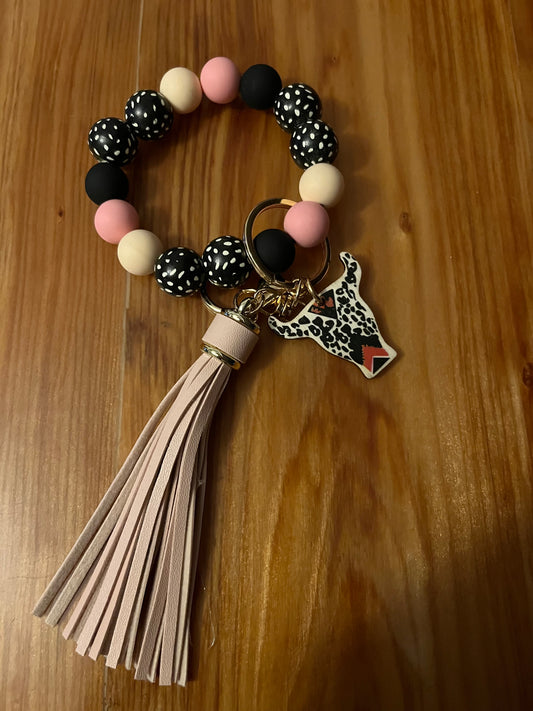 cow keychain