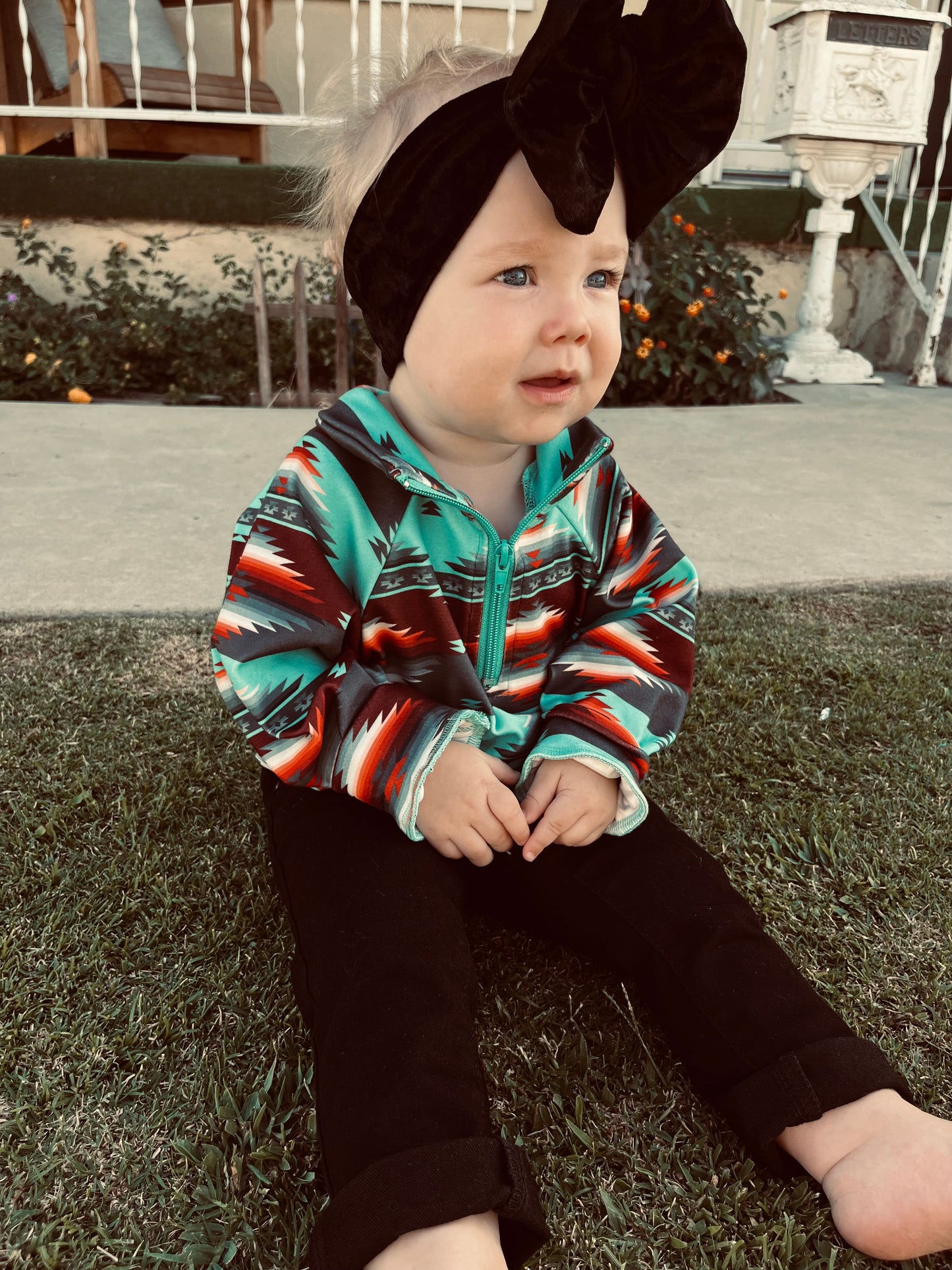 Lil’ texas rain pullover kids
