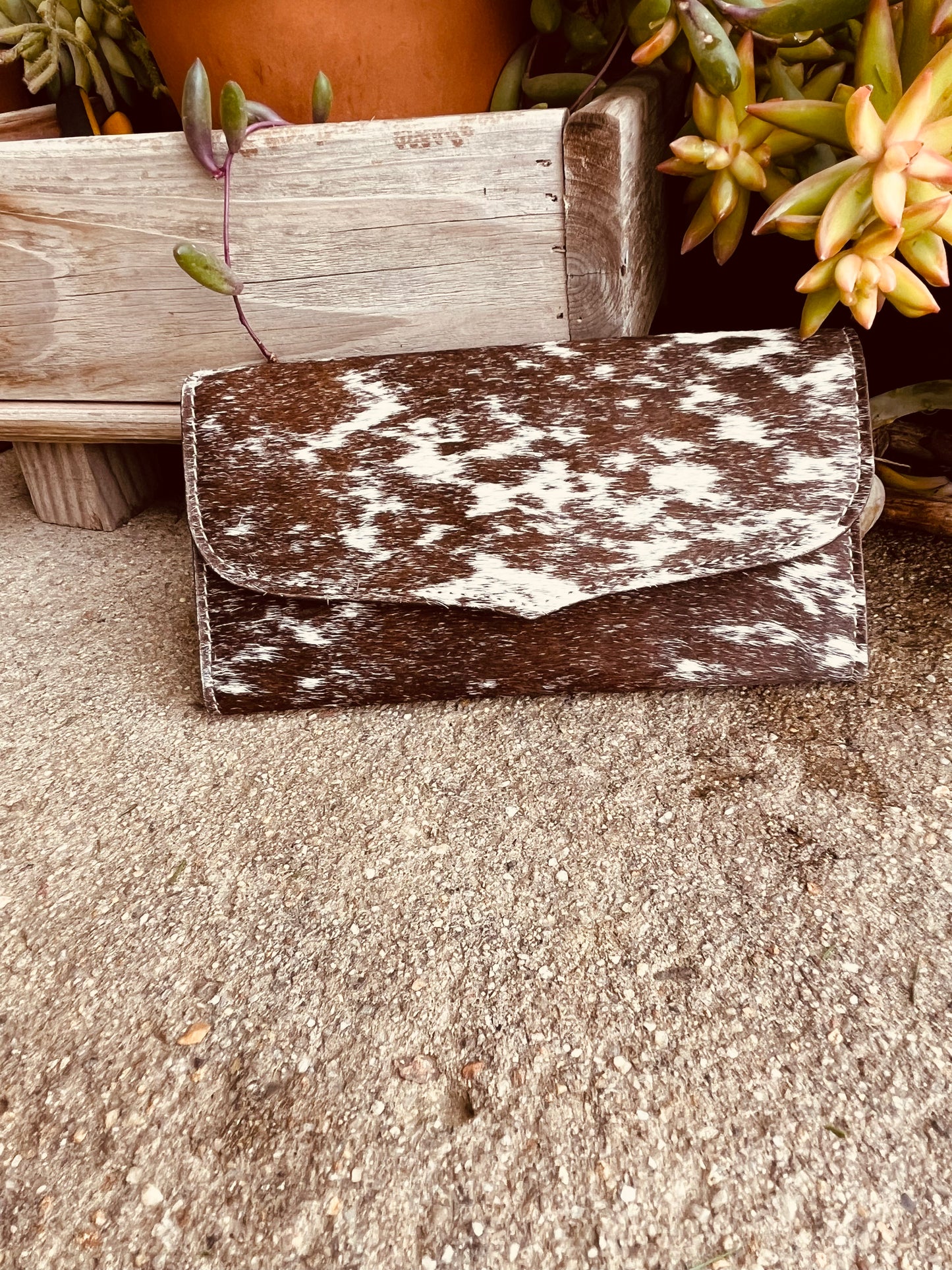 Cowhide wallet