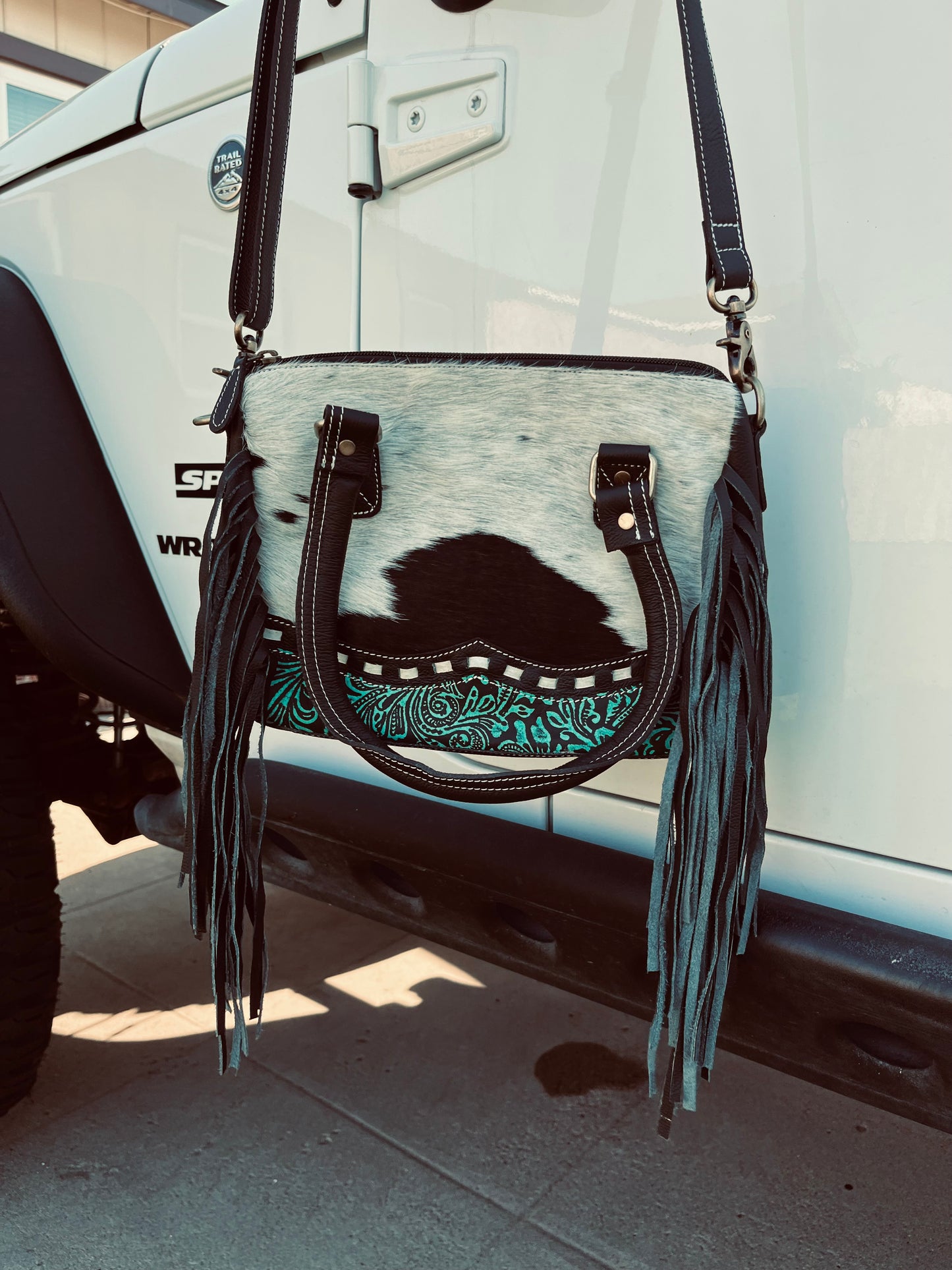 Turquoise purse/crossbody