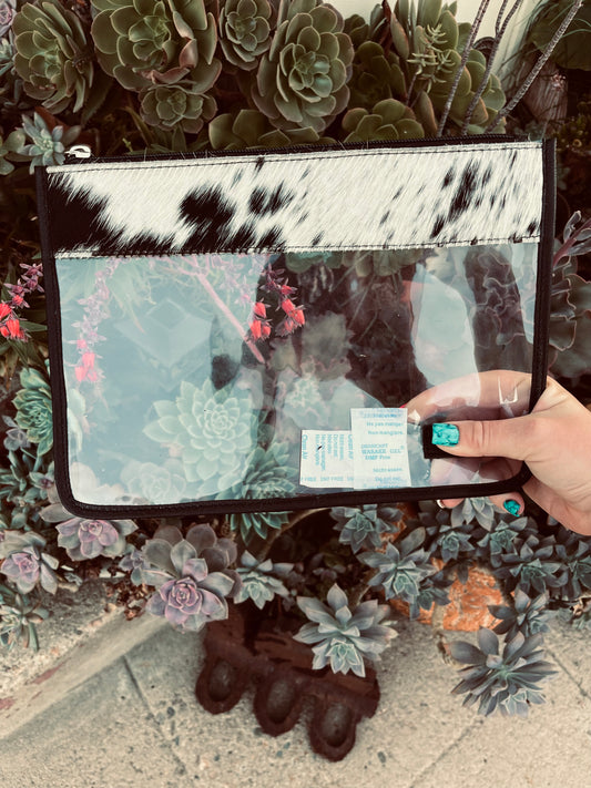 Clear toiletry makeup bag/organizer