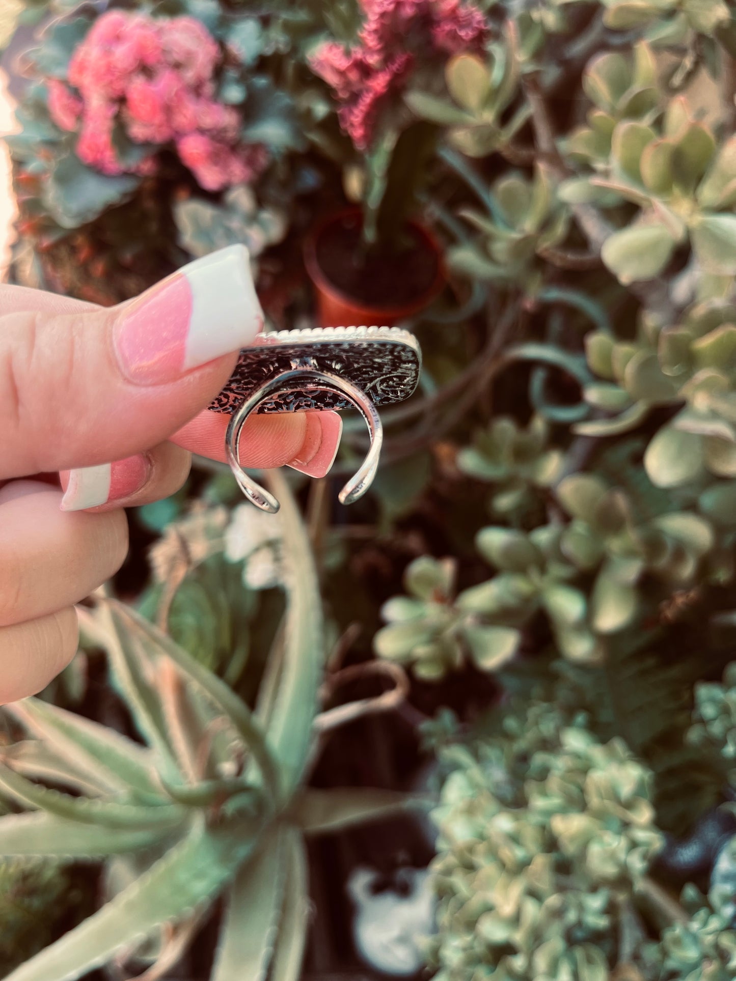 Boot stitch ring