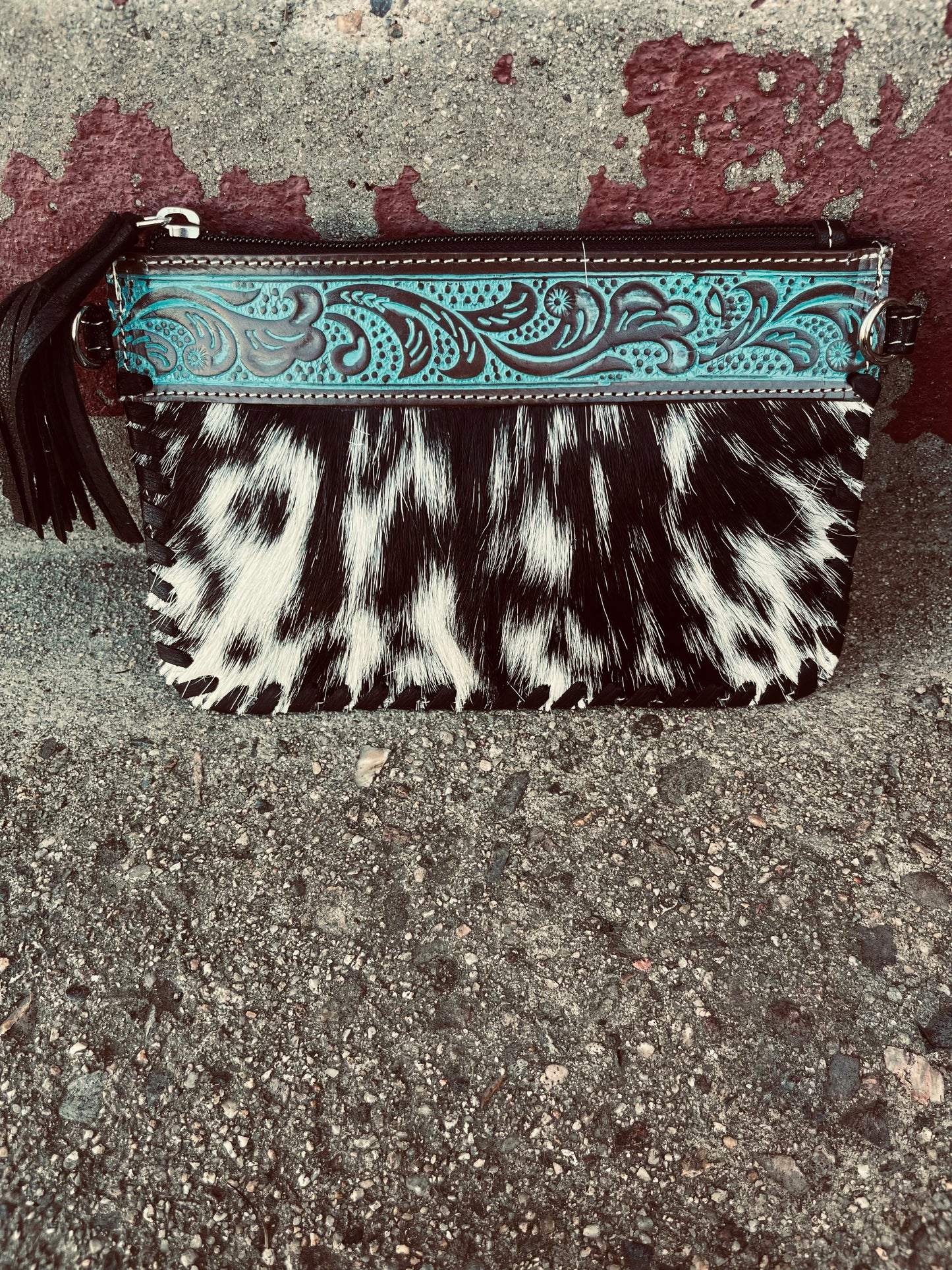 Turquoise crossbody