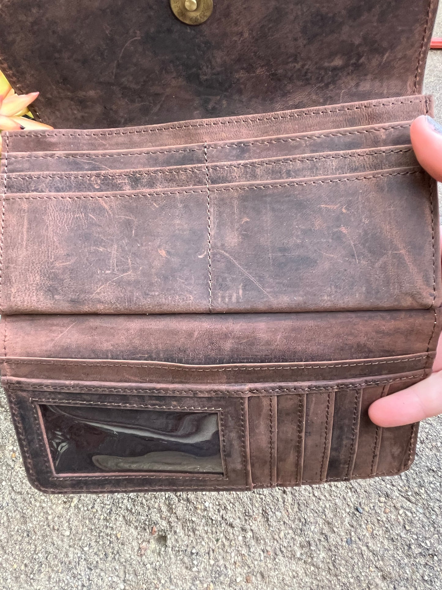 Cowhide wallet