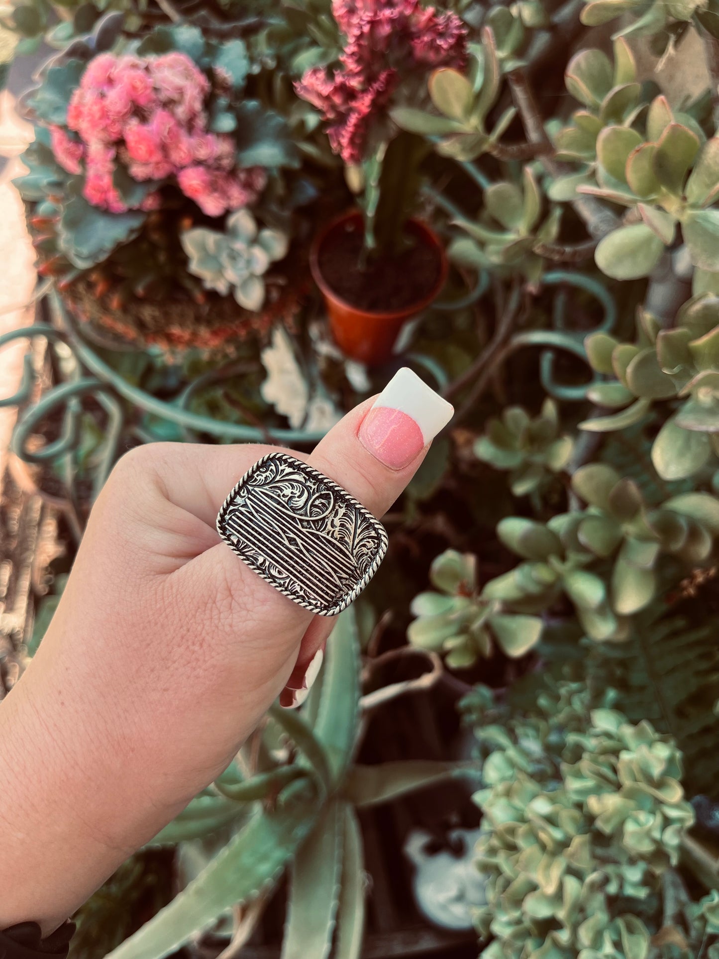Boot stitch ring