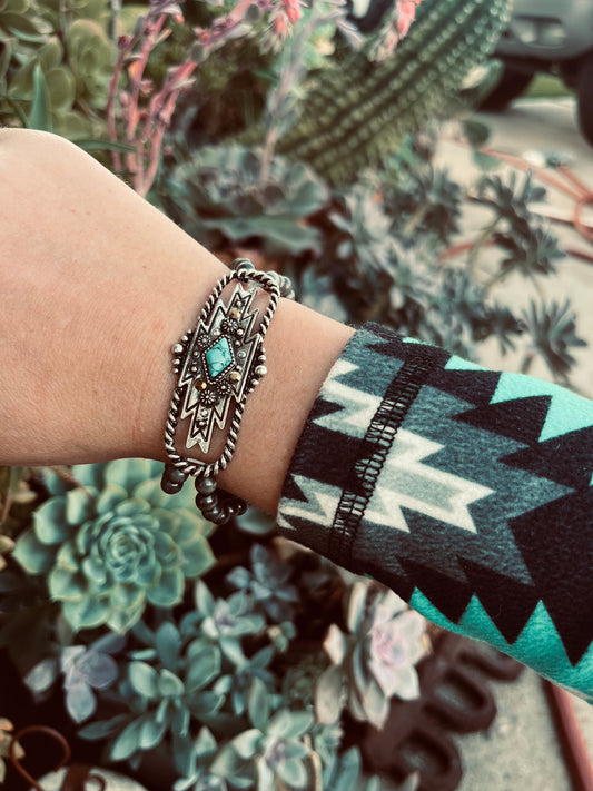 Aztec bracelet