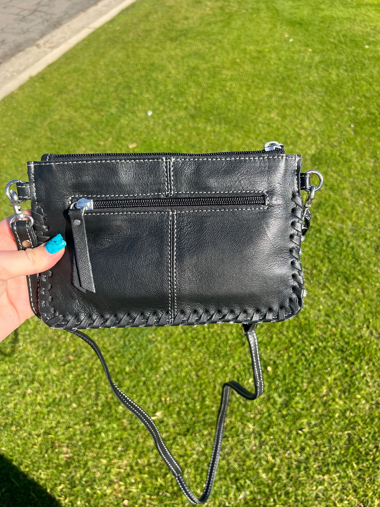 Turquoise Crossbody/wristlet