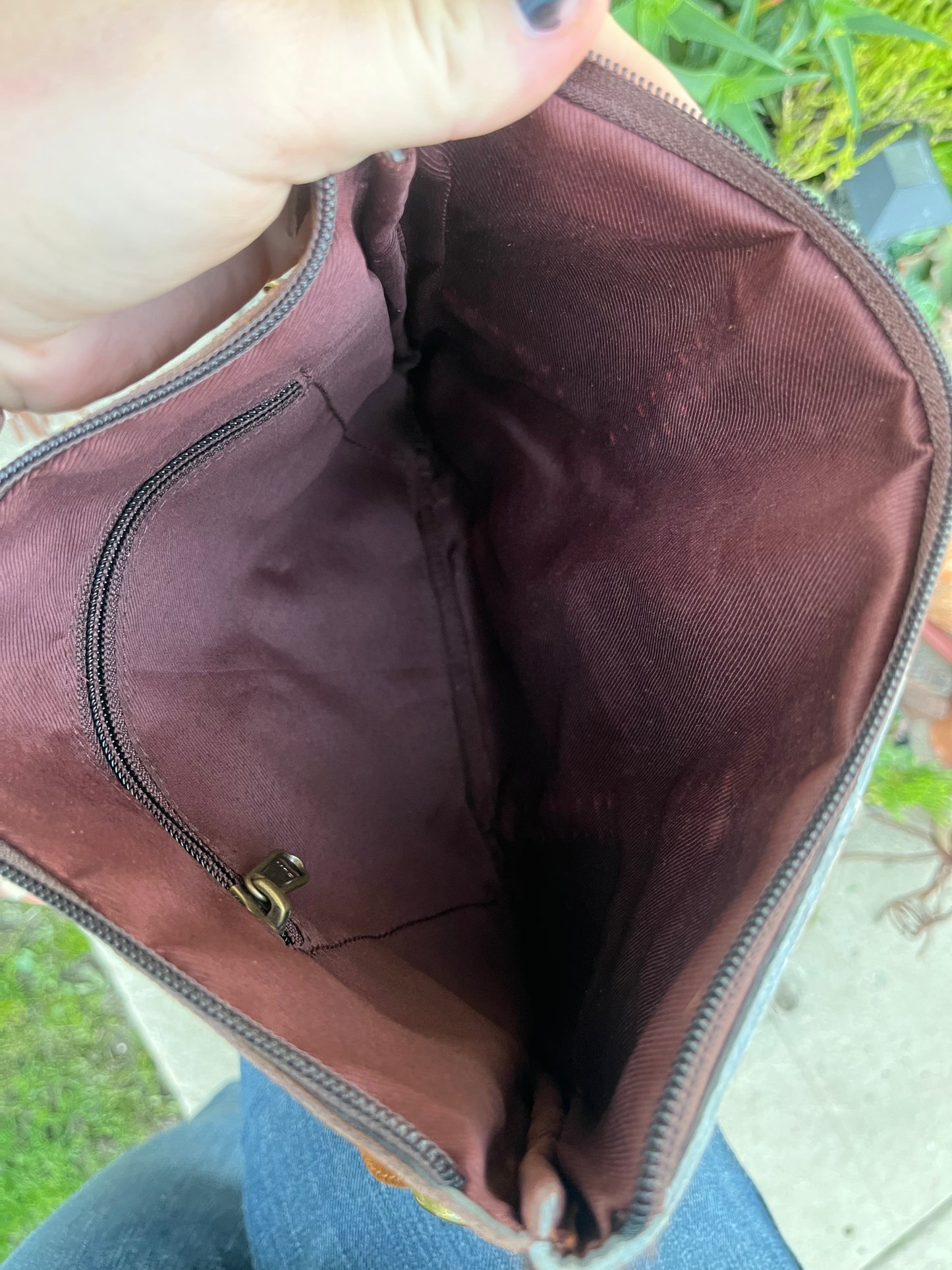 The patched purse