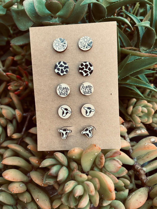 The wooden studs