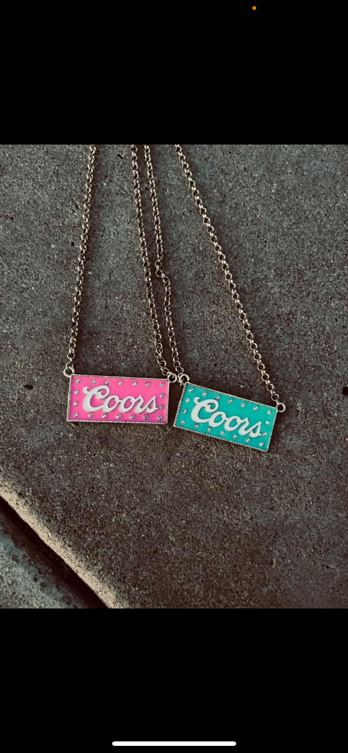 Coors necklace
