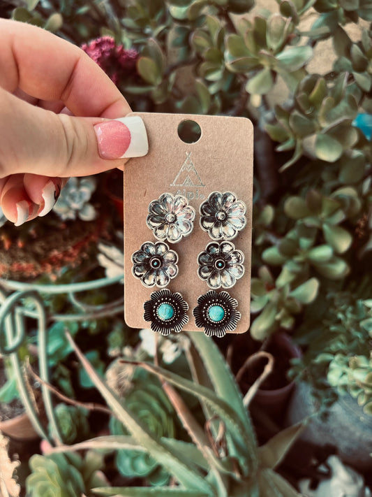 Concho stud set