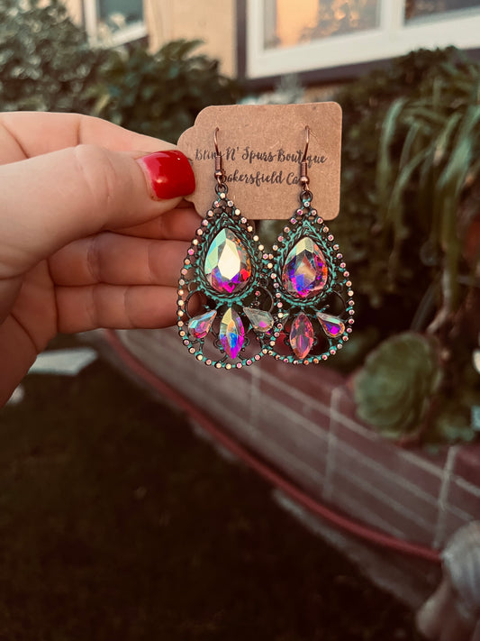 The rusted turquoise