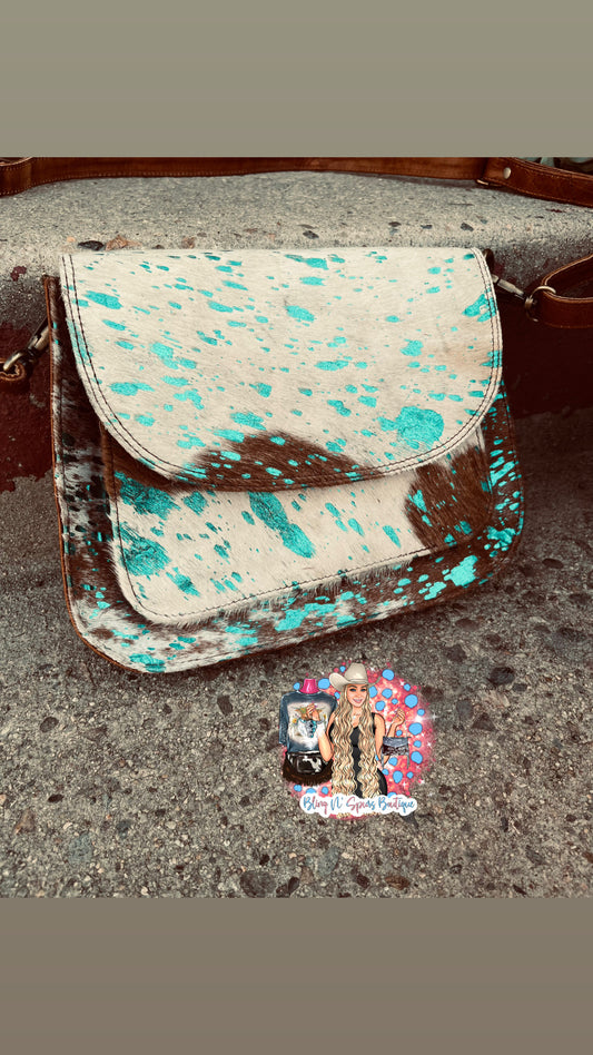 The turquoise crossbody