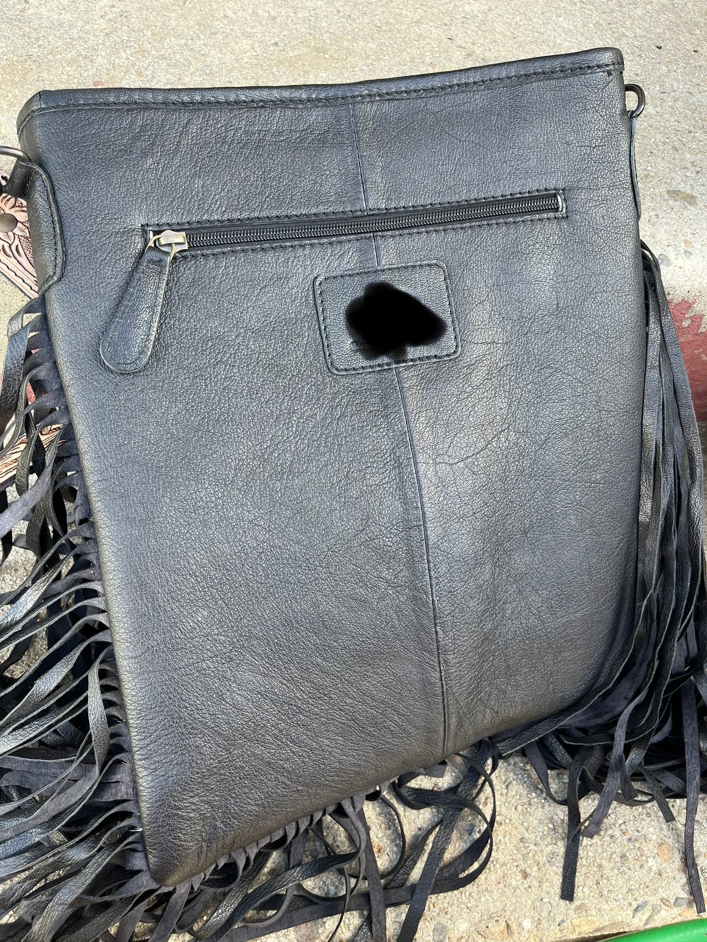 The tooled turquoise crossbody