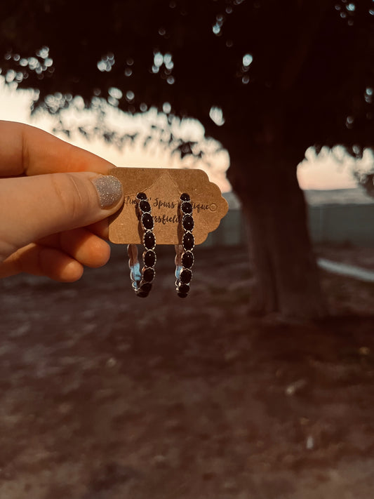 The black hoops
