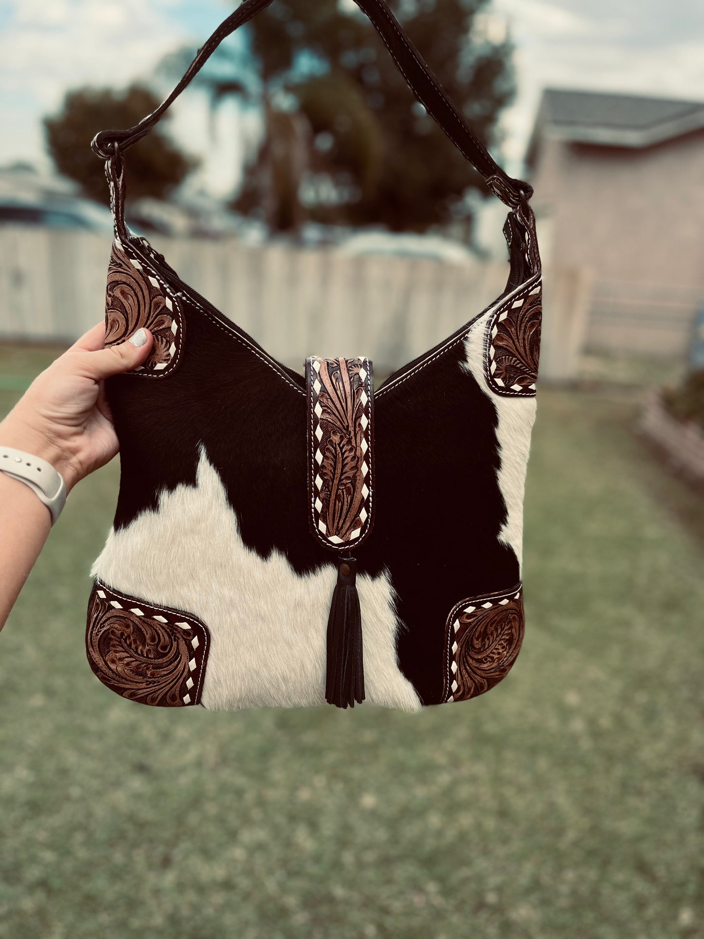 The buckstitch purse