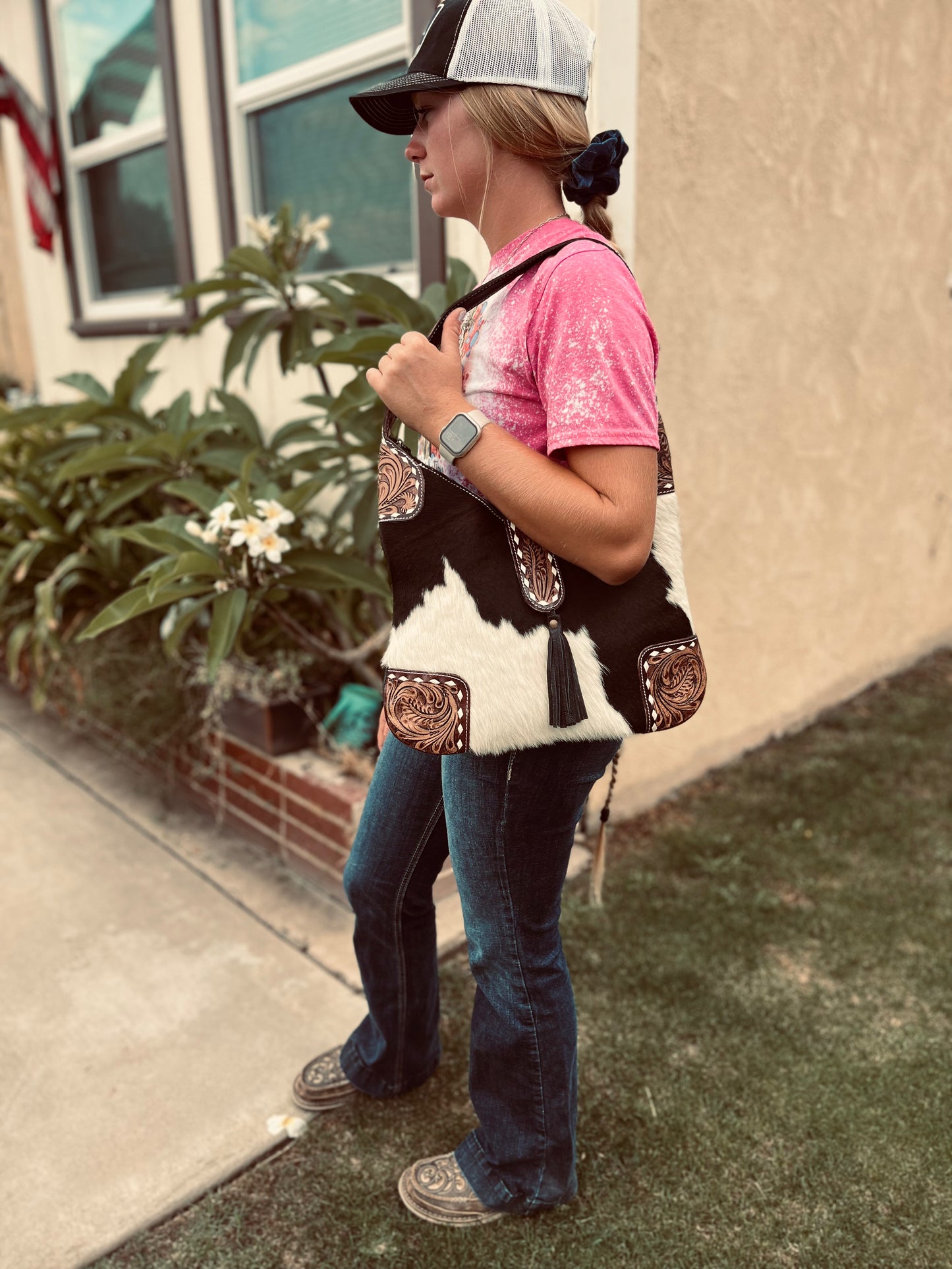 The buckstitch purse