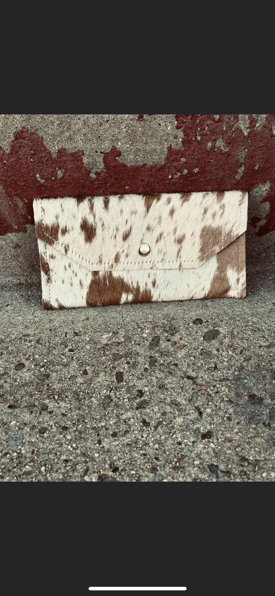 Cowhide wallet
