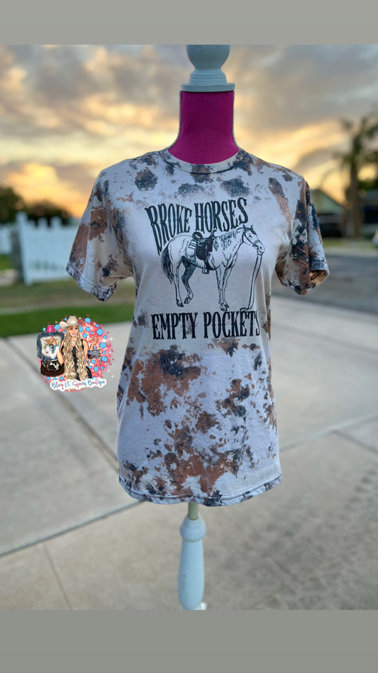 Broke horses