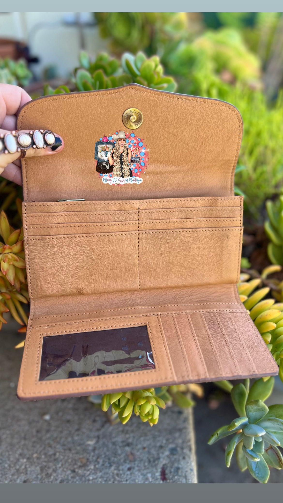 Cowhide wallet