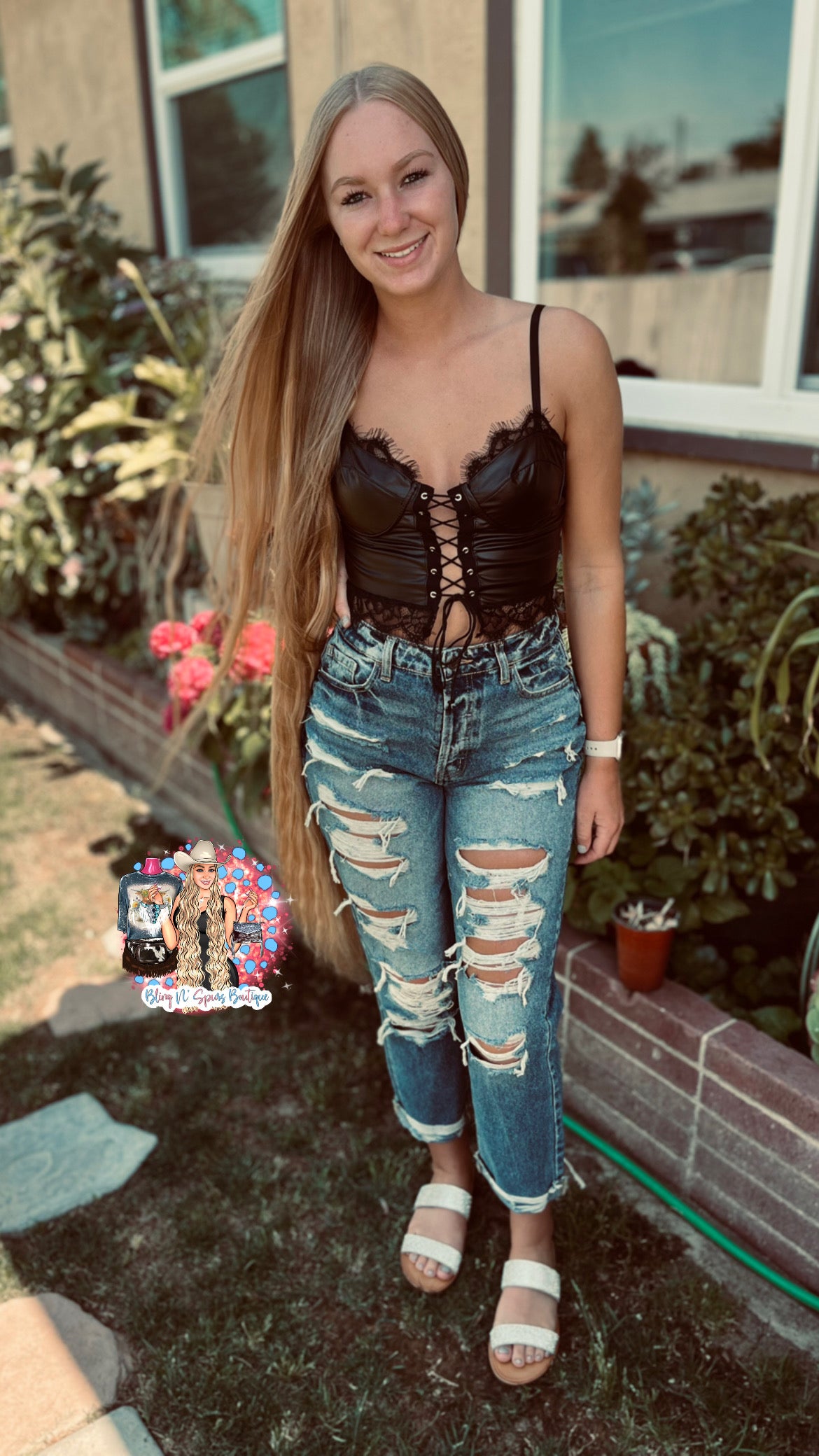 The call me later boyfriend jeans
