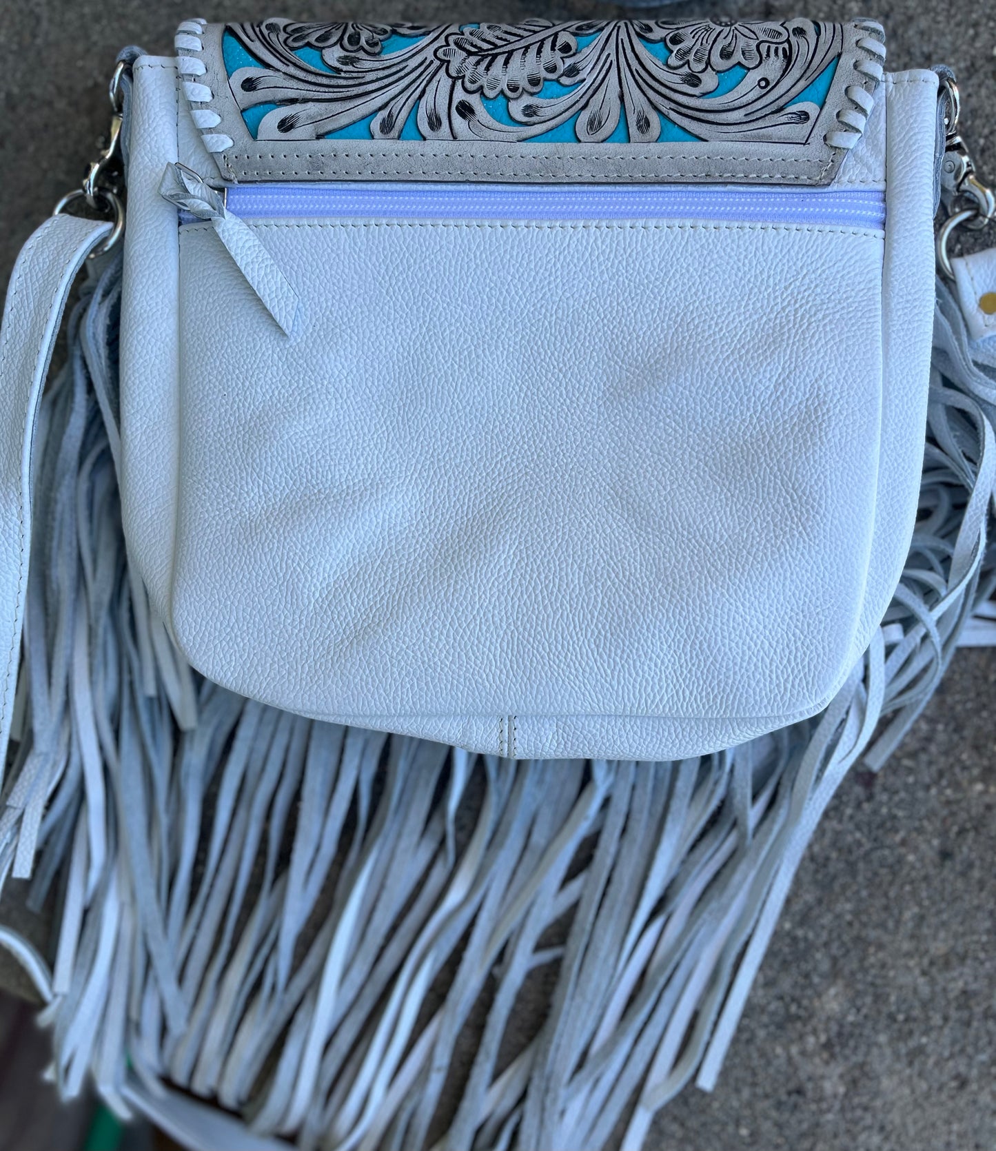 laser cut crossbody