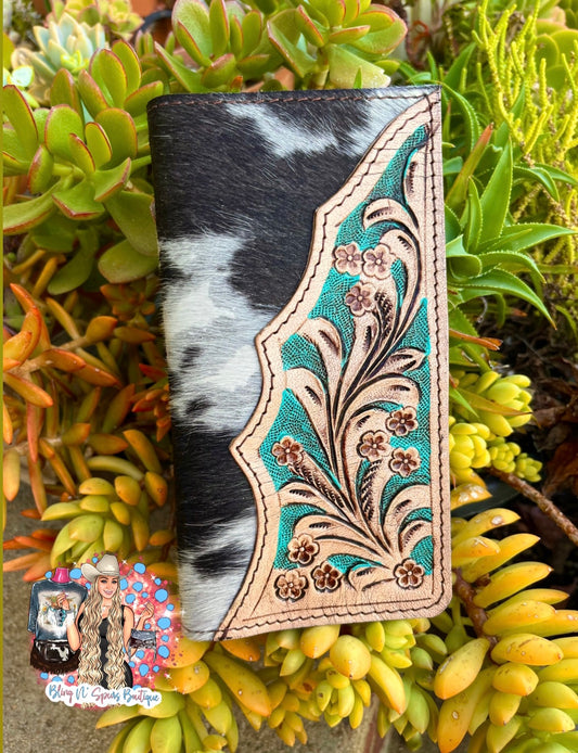 The tooled turquoise