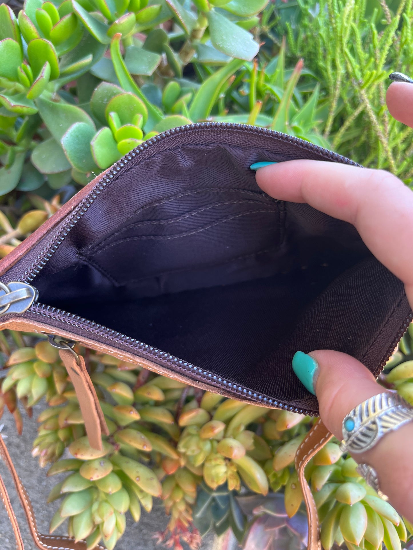 mini mobile crossbody/wristlet