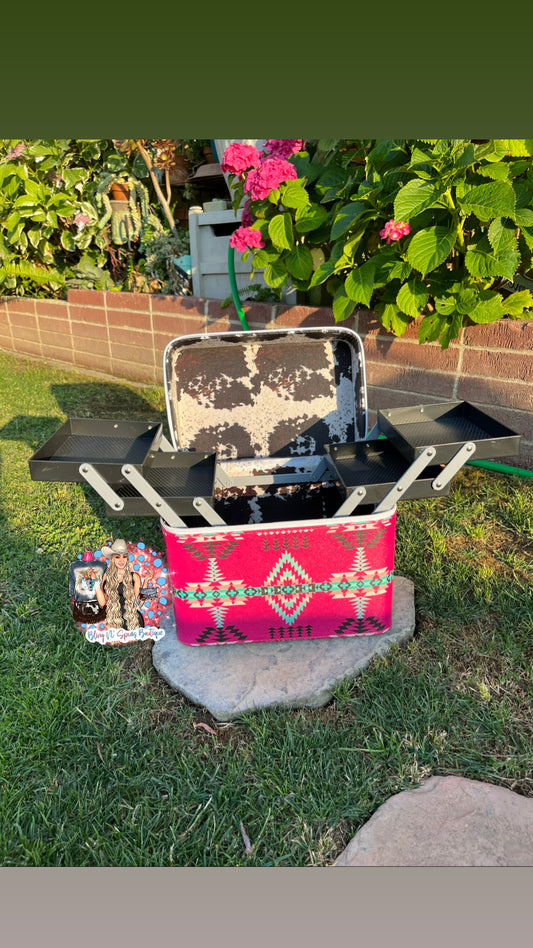 Dolled up makeup box