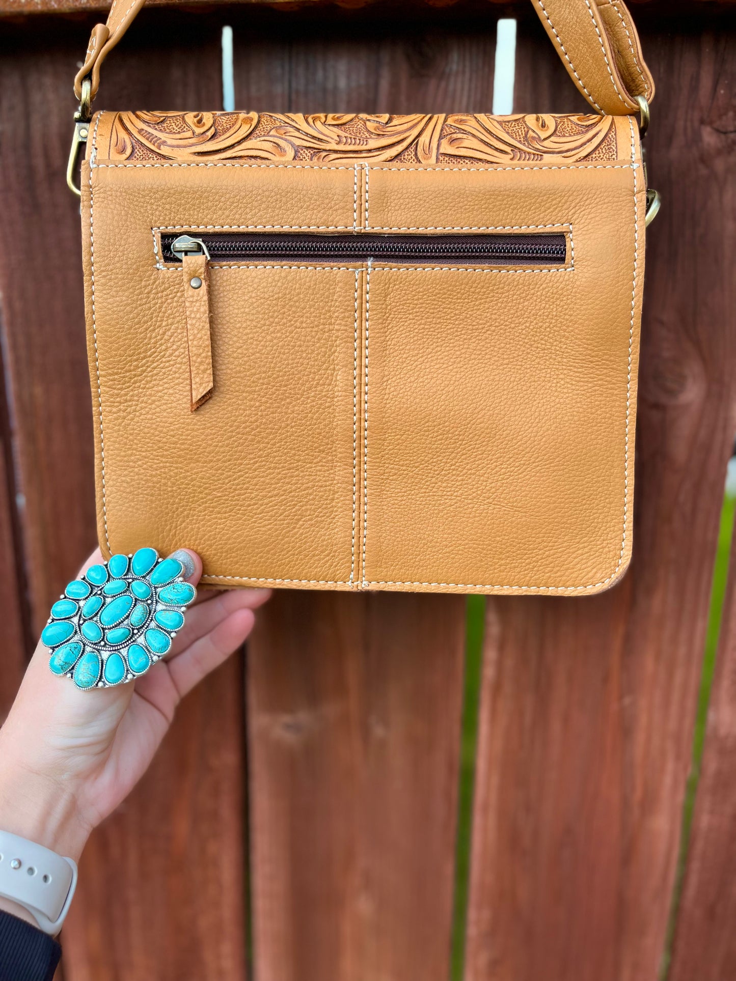 Cowhide Clutch Crossbody