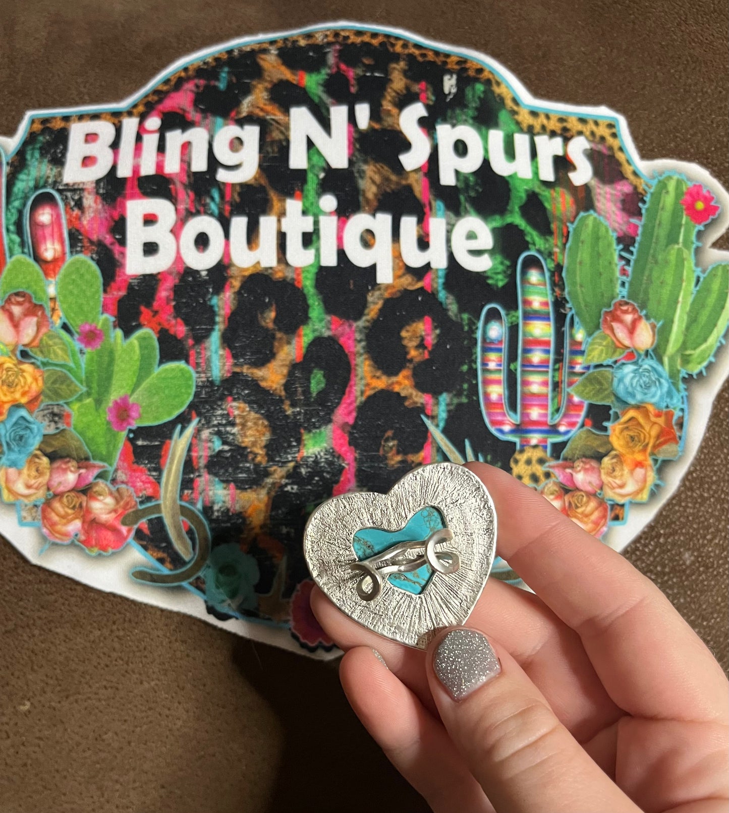western heart ring