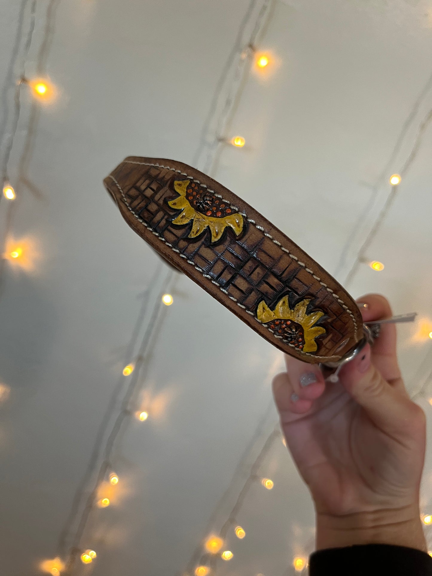 leather dog collar