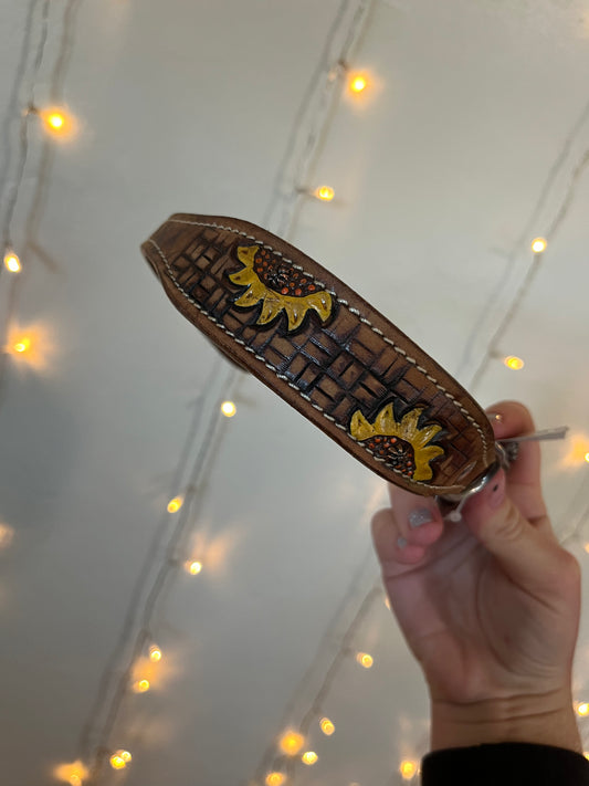 leather dog collar