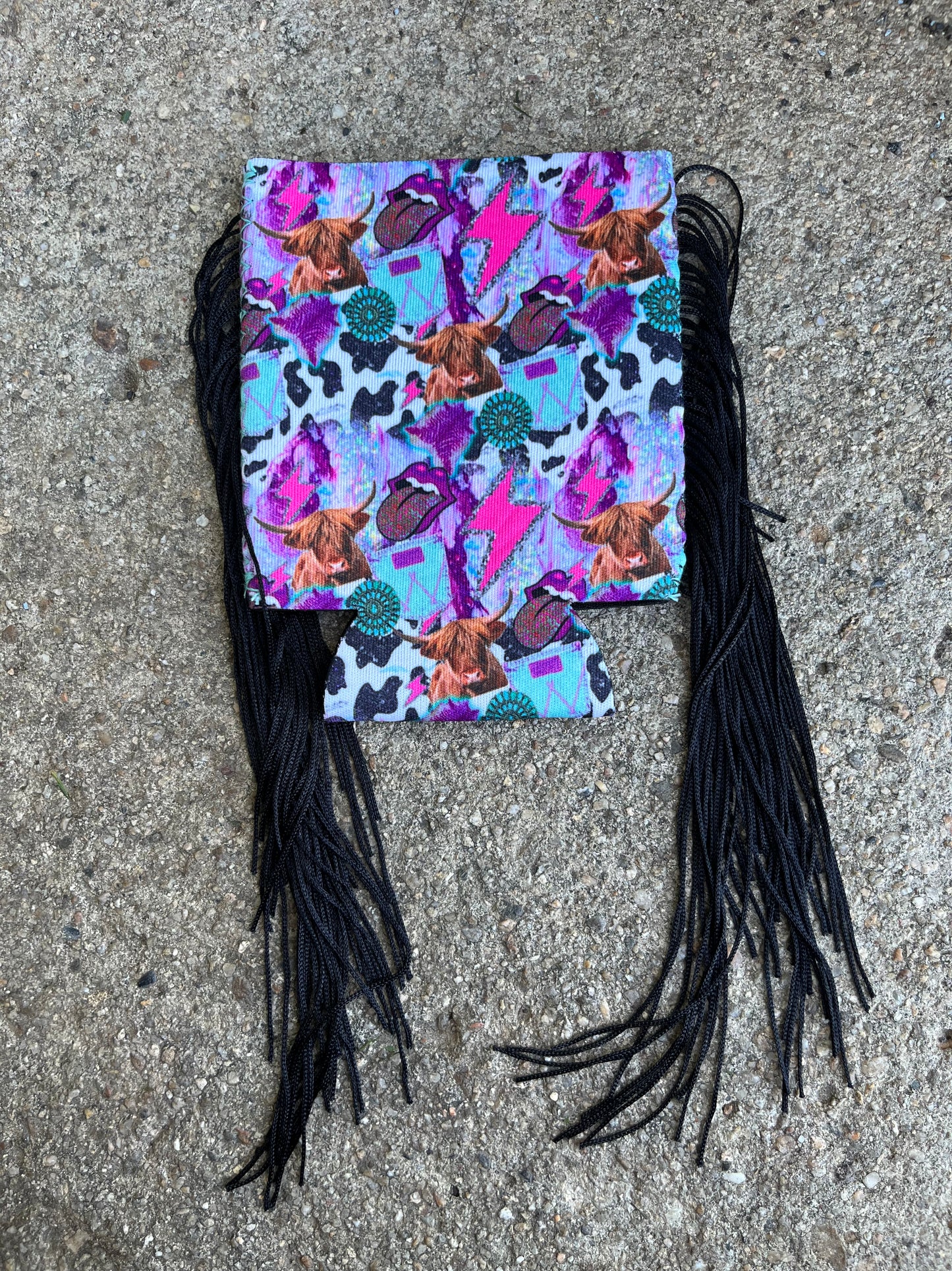 Regular fringed koozies