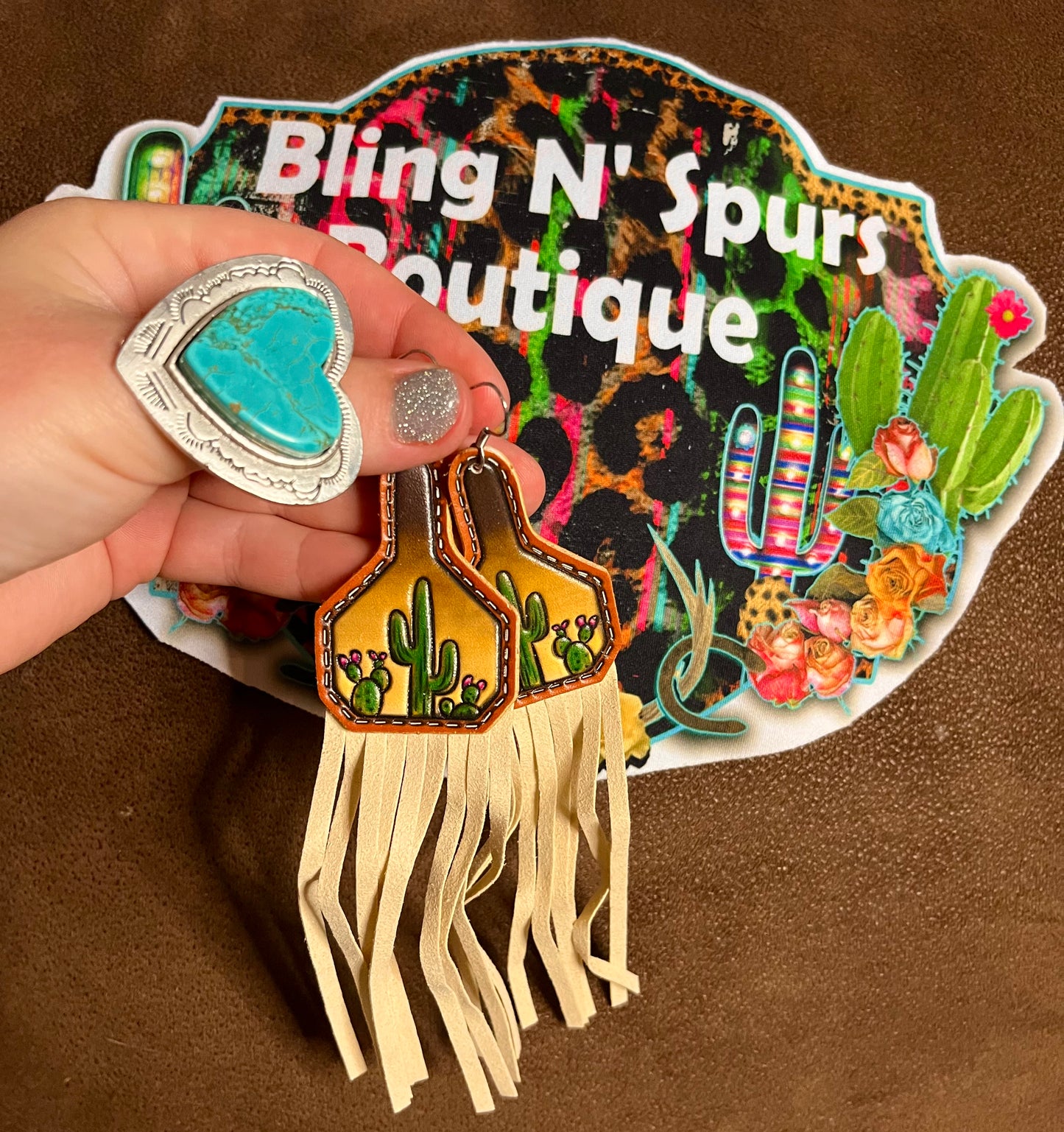 Arizona sunset earrings
