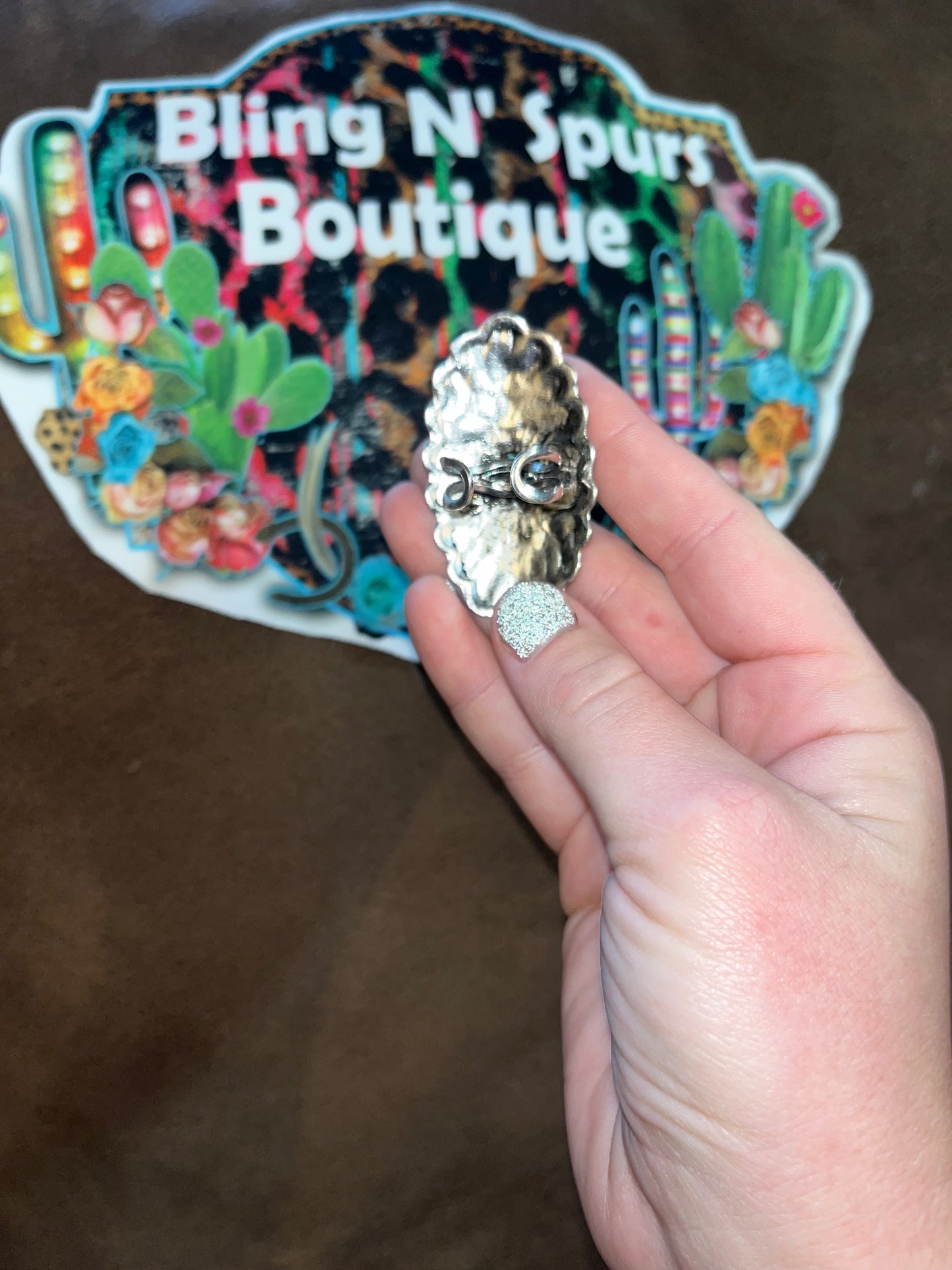 western concho ring