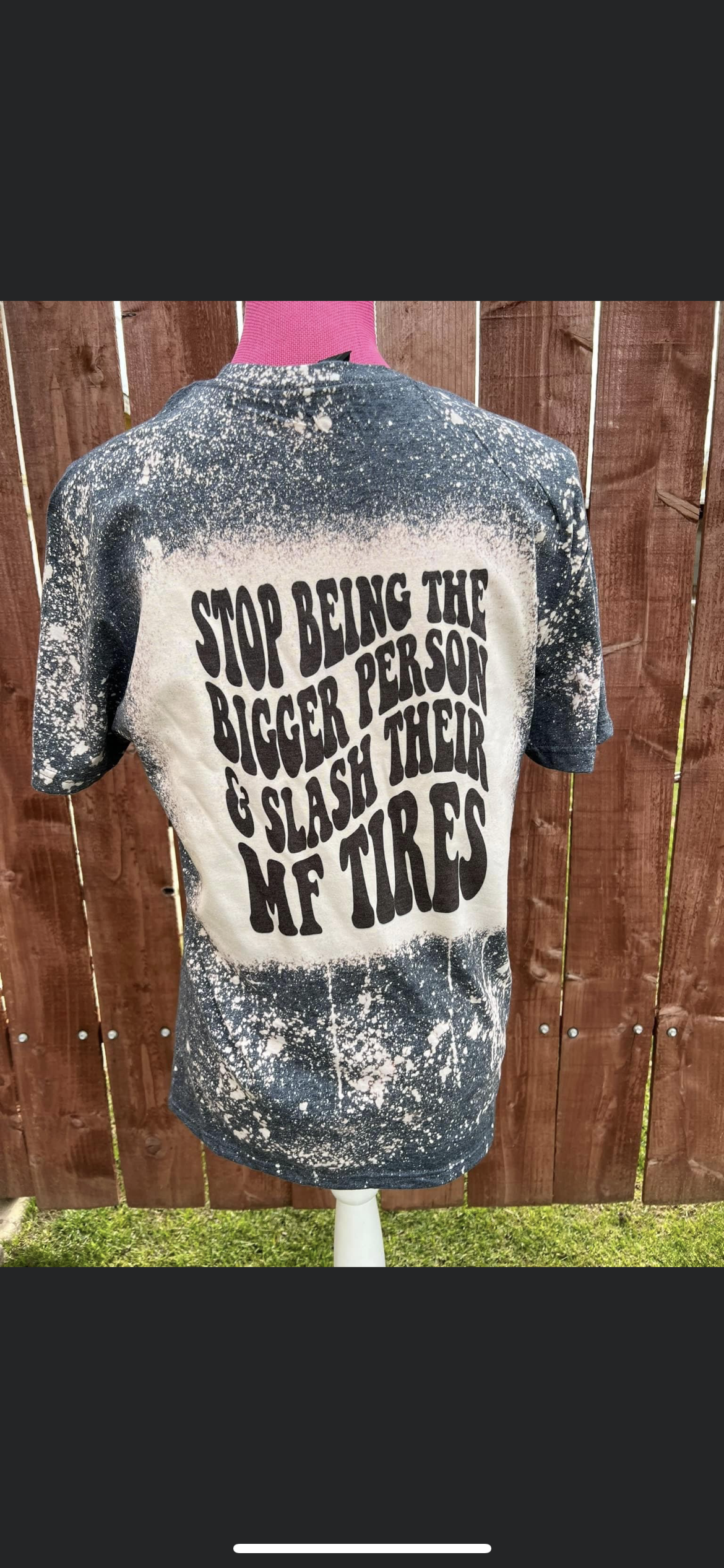Stop being the bigger person