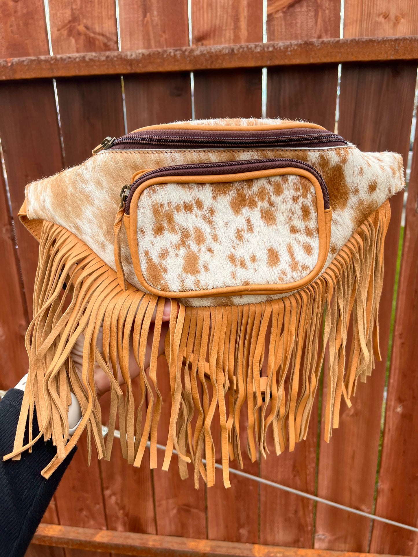 tan fanny pack