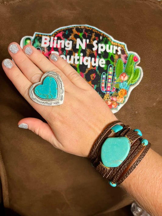 Turquoise cuff
