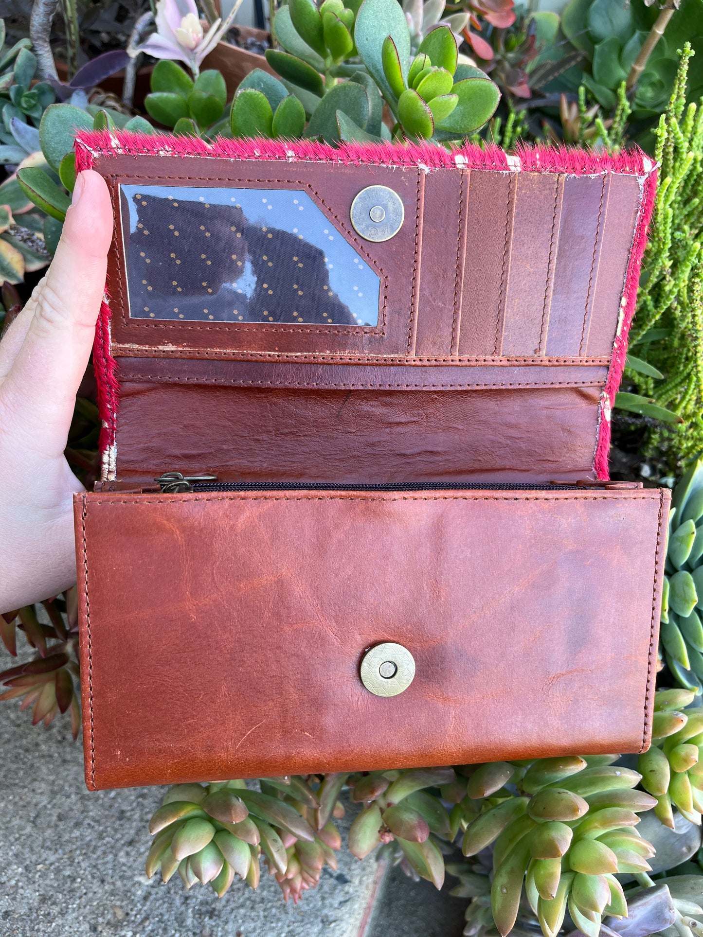Cowhide wallet