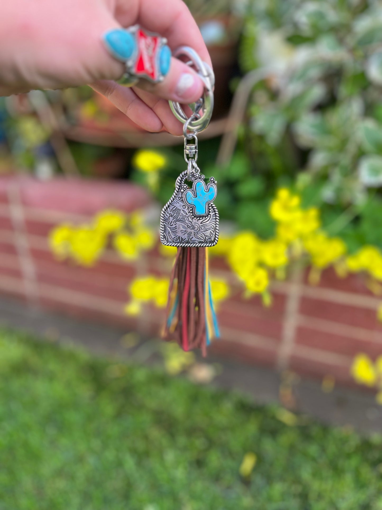 Punchy key chain